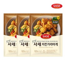 사세 [사세 본사직영] 치킨가라아게 500g x 3봉, 단품없음