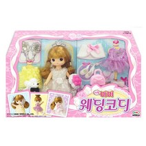 리틀미미 웨딩코디 패션놀이 인형 여아 장난감 완구 - 230210978EA, 본상품선택