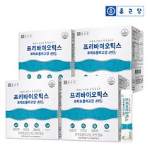 [KT알파쇼핑]종근당 프리바이오틱스 프락토올리고당 FOS 30포 4박스(4개월분), 상세페이지참조