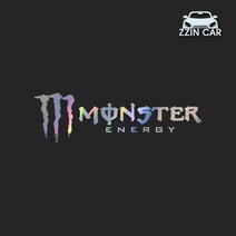 찐카 몬스터에너지 캠핑 데칼스티커 ZCCP-17 /캠핑스티커 /몬스터에너지스티커, 오렌지, 대형