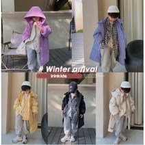아이린키즈 오리털패딩 롱패딩 후드