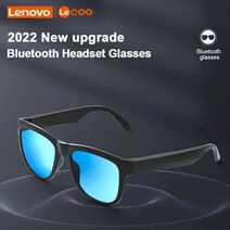GOOJODOQ 블루투스 무선 이어폰 오디오 스피커 스마트 블루투스 안경 편광 선슬라스 방수 음악 통화 다기능 스포츠 안경 선글라스, transparent