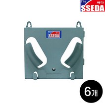 안전모 거치대 SSEDA 1구용 2구용 헬멧 걸이대 (플라스틱) / 헬멧 모자 건설 작업 머리보호 머리 보호대 건설안전작업모, 1구용 안전모걸이대, 6개