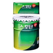 KCC 옥상방수 우레탄페인트 스포탄 중도2액형 20kg, 녹색