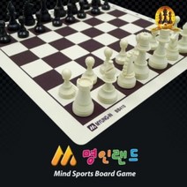 1300k [명인랜드] 대형천보드체스+바둑 MC-182 휴대형 천보드 대형 초등학교 유치원 교재용, 단품