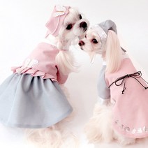 강아지 애견 반려견 색동 한복 설빔 케이프 조끼 겨울옷 패딩 코스튬 올인원 소형견 대형, 02 단아 도련님 한복 L