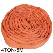 GBW675CE4 라운드 슬링바 크레인바 4TON-5M둘레10M_주황 실링바 파워벨트 슬링벨트 핸드카트, GB 1