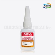 K_엑시아 난접착 순간접착제 112S AXIA _20g 산업용, 단품