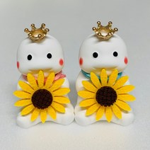 해바라기지방이석고방향제 호두마루샵 돌웨딩스승의날답례품 어버이날단체선물 차량용 석고방향제/오퓨저, 클린코튼