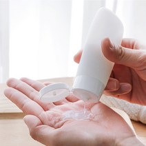 여행용 소분 핸드크림 화장품 튜브용기 / 다용도 휴대용 공병 샘플, 중(60ml), 1개
