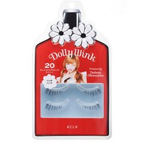 일본산 코지 KOJI 돌리 윙크 Dolly Wink 인조 속눈썹 No.1-35 한 쌍, 1개, 20-글래머러스 돌