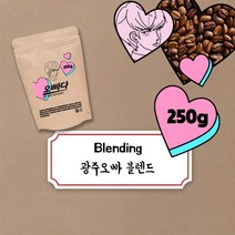 파주커피오빠 광주오빠 블렌드 250g, 원두상태(홀빈)