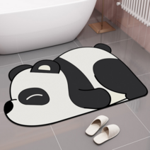 빅무드 캐릭터 소프트 규조토 발매트, 모노판다