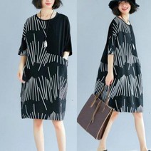 특가존x74VwN85 S3087 언발 기하학무늬 롱티 반팔원피스 원피스티셔츠 빅사이즈원피스 루즈핏원피스 박스핏원피스 쉬폰원피스 여름원피스 반팔원피스 해변원피스 휴양지패셔느휴양지원피스 여름반팔원피스