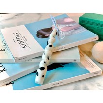 트위스트 캔들 / 소이 가을 인테리어 소품 향초 테이퍼초 집들이 핸드메이드, 캐시미어, 도트