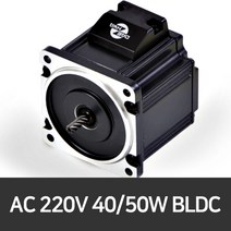 BLDC모터 80각 AC220V 40/50W 저소음 고출력 기어드모터 Brushless DC Motor B850-30J2, B850-30J2 (3000rpm 50W)