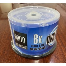 공씨디 공cd 공DVD 도매 DVD + R 8.5 기가 바이트 듀얼 레이어 D9 8X 240 분 50 개/몫, 한개옵션0