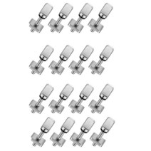 패들 킥판스테인리스 스틸 서핑보드 핀 나사 엄지 액세서리 롱보드 패들, 01 Silver