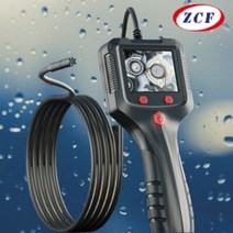 ZCF 고화질 배관 내시경카메라 내시경 산업용 공업용 하수구 전기 카메라 관로 탐지기, 렌즈 5mm 길이15m