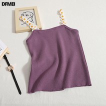 DFMEI 민소매 스판 나시 니트 나시녀