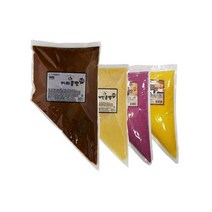 알앤알 커피 콩빵 반죽 1kg X 2개 커피맛 플레인 바나나 고구마 초코맛 빵 반죽, 반죽 자색 고구마맛1kg X 2개