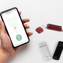 스마트 보안 USB 메모리 64G 적색
