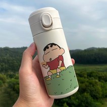 크레용 신짱 어린이집 유치원 물통 물병 짱구 보온병 텀블러 짱구는못말려 물 컵, G.300ml 탄환컵 BW57