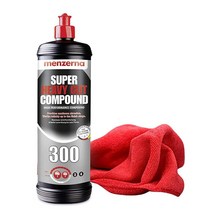 멘체나 Menzerna 슈퍼 헤비 컷 폴리싱 컴파운드 300 947.2g(32온스) 및 극세사 타월