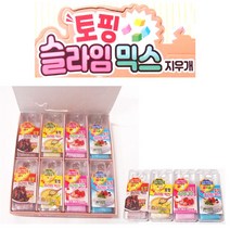 1000 토핑 슬라임 믹스 지우개 1각16개입