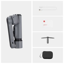 흔들림 방지 카메라 짐벌 ZHIYUN 부드러운 X 전화 Gimbals Selfie 스틱 핸드 헬드 안정제 스마트 폰 폰삼성화웨이Xiaomi액션, 03 Grey Combo_02 GERMANY