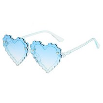 패션 브랜드 하트 키즈 선글라스 어린이 레트로 귀여운 핑크 만화 태양 안경 소녀 소년 베이비 선글라스 UV400 안경 선글라스