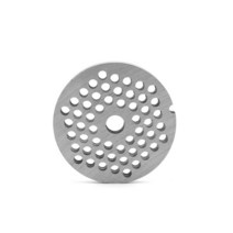 고기절단기 육절기 #22 유형 3mm-18mm 망간 강철 고기 분쇄기 플레이트 식품 절단 그라인딩 기계 부품 액, 12 L-5 Holes