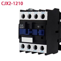 3상 모터 자기 접촉기 릴레이 12A P 극 1NO AC 24V 110V 220 볼트 380V 코일 CJX2-1210 35mm Din 레일 장착, 02 AC36V