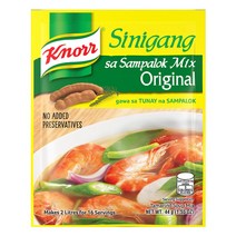 Knorr Sinigang Sampalok Mix Original 크노르 시니강 삼팔록 믹스 오리지날, 5개, 40g