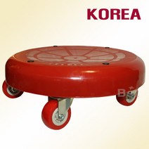 바퀴의자 운반 청소 걸레질 앉은뱅이 의자, 무빙의자, 1개