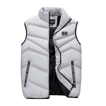 DFMEI.Down vest -- 베스트남 추동 기모 패딩 남성 빅사이즈 도톰 캐주얼 베스트 M부터 8까지XL