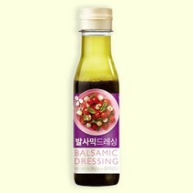 CJ제일제당 소문난 발사믹드레싱 250g 다이어트드레싱 건강식단 야채 홈파티 풍미업 완내스 자취템, 6개