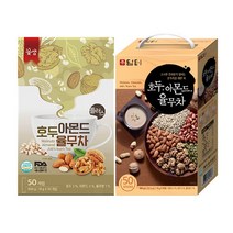 꽃샘 호두아몬드 율무차50T+담터 율무차 50T, 100포