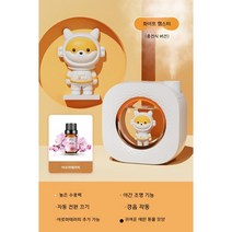 Abasha 가습기 홈 음소거 침실 소규모 사무실 데스크탑 기숙사 학생 휴대용 미니 충전식 USB 야간 조명 에어 아로마 디퓨저 에어컨 큰 스프레이 생일 선물 소녀, 달빛백색+벚꽃충전식및플러그인이중사용감압