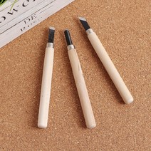 보급형 목공용 조각도 3종세트 나무 공예 조각칼