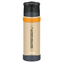 THERMOS (서모스) 산 전용 스테인레스 스틸 병 500ml FFX-501 (샌드 베이지 (SDBE))