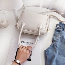 담찌마켓 여성 스퀘어 미디엄 가을코디 볼링백 하객룩 원피스 트렌치룩 손가방 클래식 토트백 사각가방 캐주얼 크로스백 5col mo2207