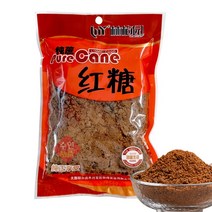 [수연중국식품] 중국조미료 설탕 홍탕 사탕수수당, 1봉, 300g