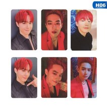 Kpop Exo 백현 솔로 6 번째 앨범 집착 Lomo 카드 패션 자체 제작 종이 포토 개/대, 06