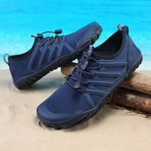 Mens Aqua Shoes 맨발의 수상 스포츠 업스 와타리 신발 드라이 비치 수영 체육관 러닝 피트니스, 04 8.5, [03] Dark Blue 2203