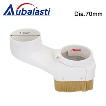 이동식 산업용 집진기 먼지 흡입기 목공 소형 사이클론 CNC 라우터 먼지 슈 너트 70/75/80/85/90/100mm 더, 01 70mm