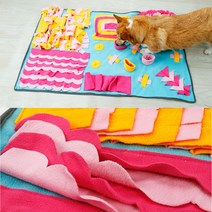 빈샵 강아지 노즈워크 스너플패드 장난감 애견 고양이 고양이장난감 애견장난감 반려견장난감, 1개, 89번노즈워크패드특대형