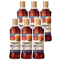 CJ제일제당 하선정 멸치액젓 (알뜰형) 500g x 6개