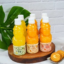 제주야 100% 감귤 천혜향 착즙 주스 330ml 8병 제주향