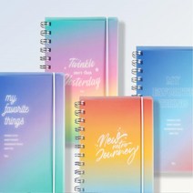위클리플래너 버킷리스트 일정 계획표 다이어트소품 다이어리노트, 01)한밤